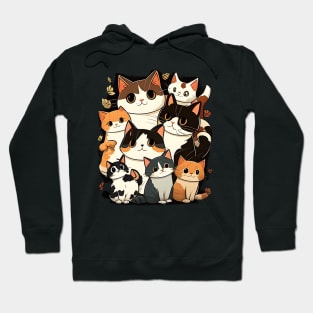 I Need All These Cats Cat Owner Cats - Funny Cats Hoodie